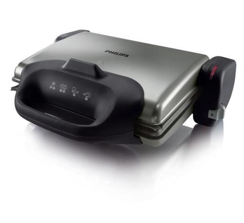 PHILIPS Bistecchiera maxi Philips HD4467 2000 W con termostato